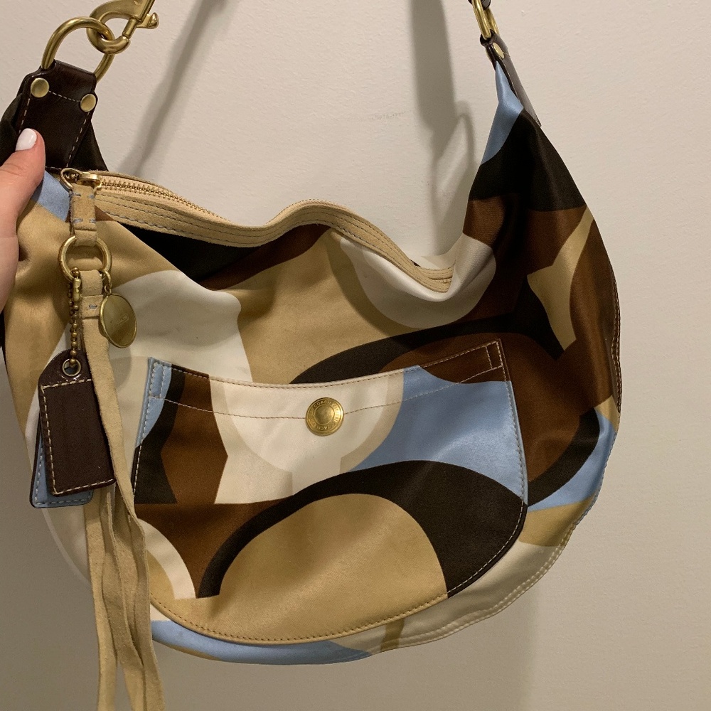 Silk Coach Bag